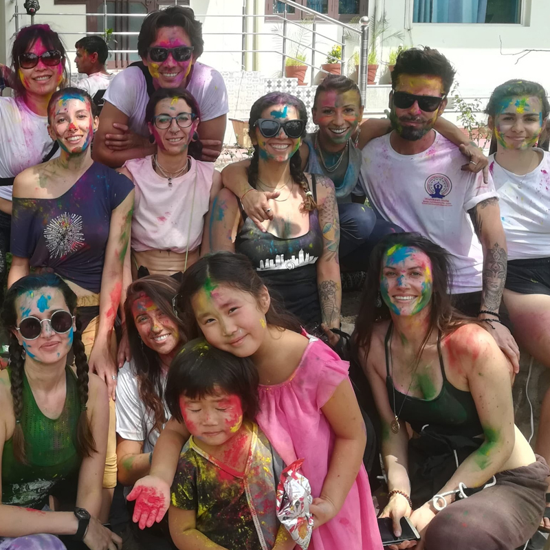 Holi Festival Yoga Retreat in Rishikesh