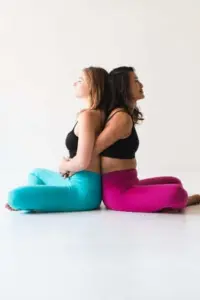 Seated Breathing yoga Pose for 2