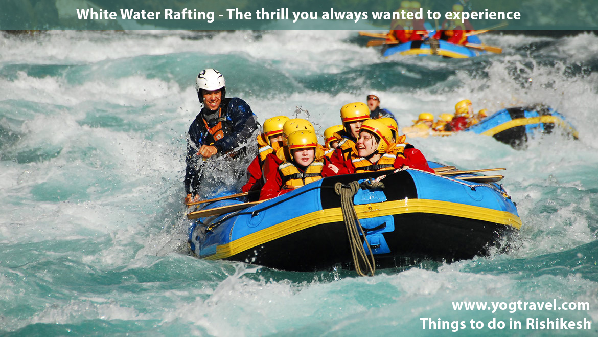 river rafting in Rishikesh